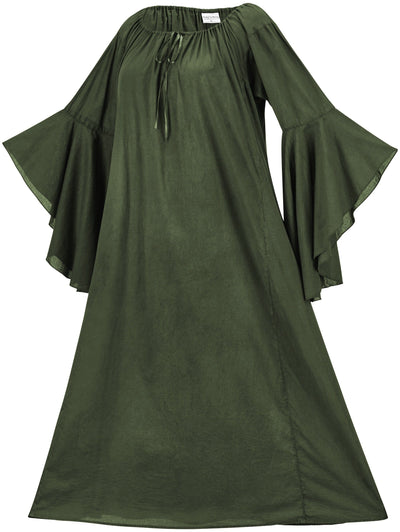 Angeline Maxi Chemise Limited Edition Moss Green